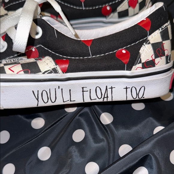 Vans House of Terror x Era 'IT' Pennywise Horror Slip-On Women’s Sz.6 - Picture 7 of 16